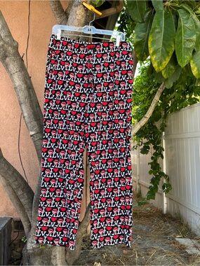 M&M’s World Las Vegas Pajama Pants - "I ❤️ LV" Red M&M Lounge Pants.